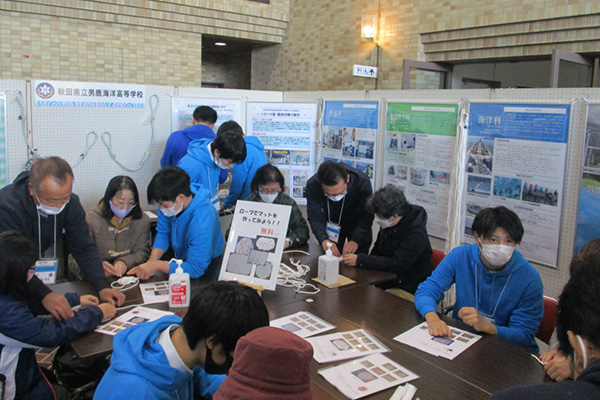 秋田県立男鹿海洋高等学校の取り組み　産学官連携の写真2